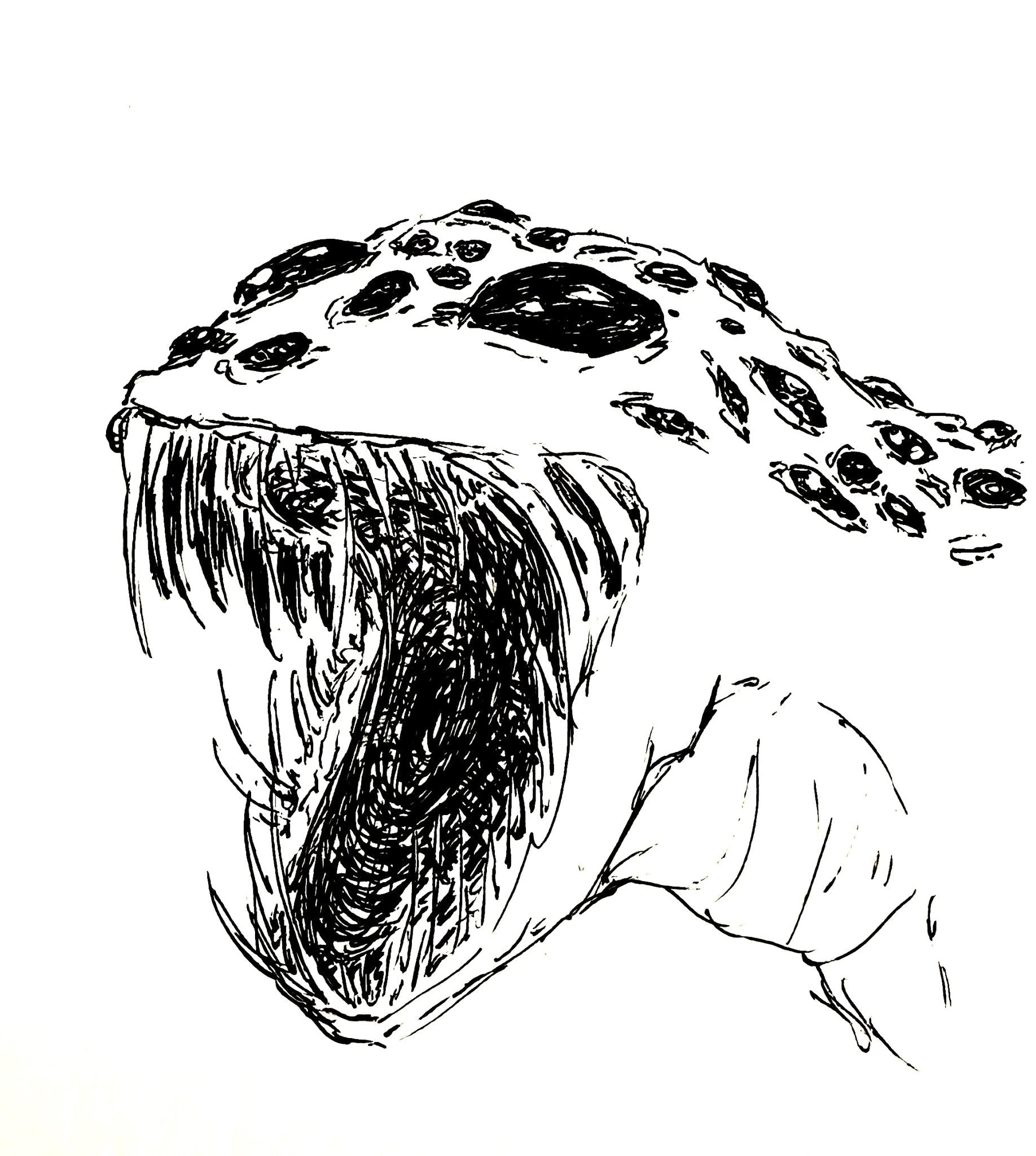 Dragon head artwork