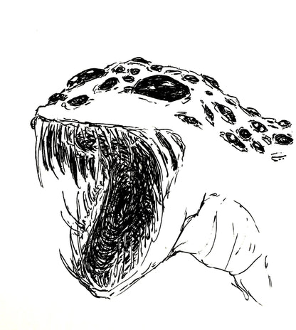 Dragon head artwork